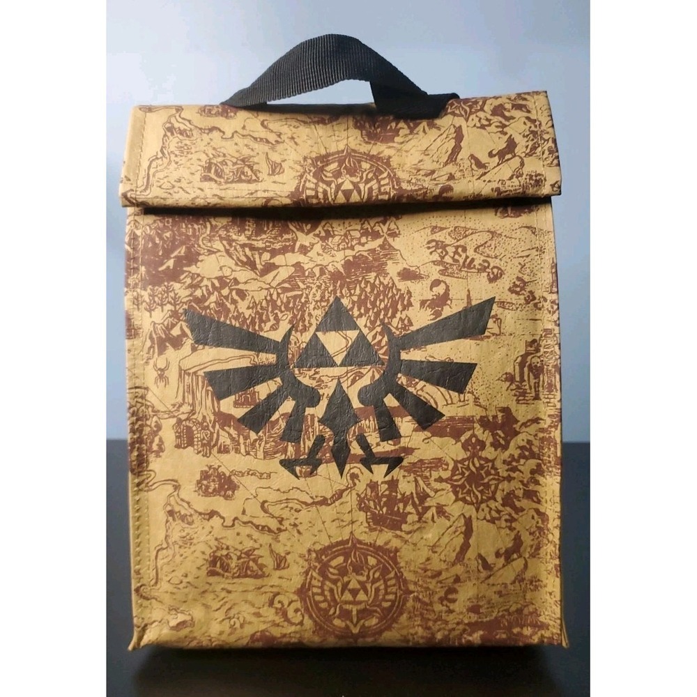 The Legend of Zelda - Hyrule Crest & Map Insulated Lunchbox - Bioworld